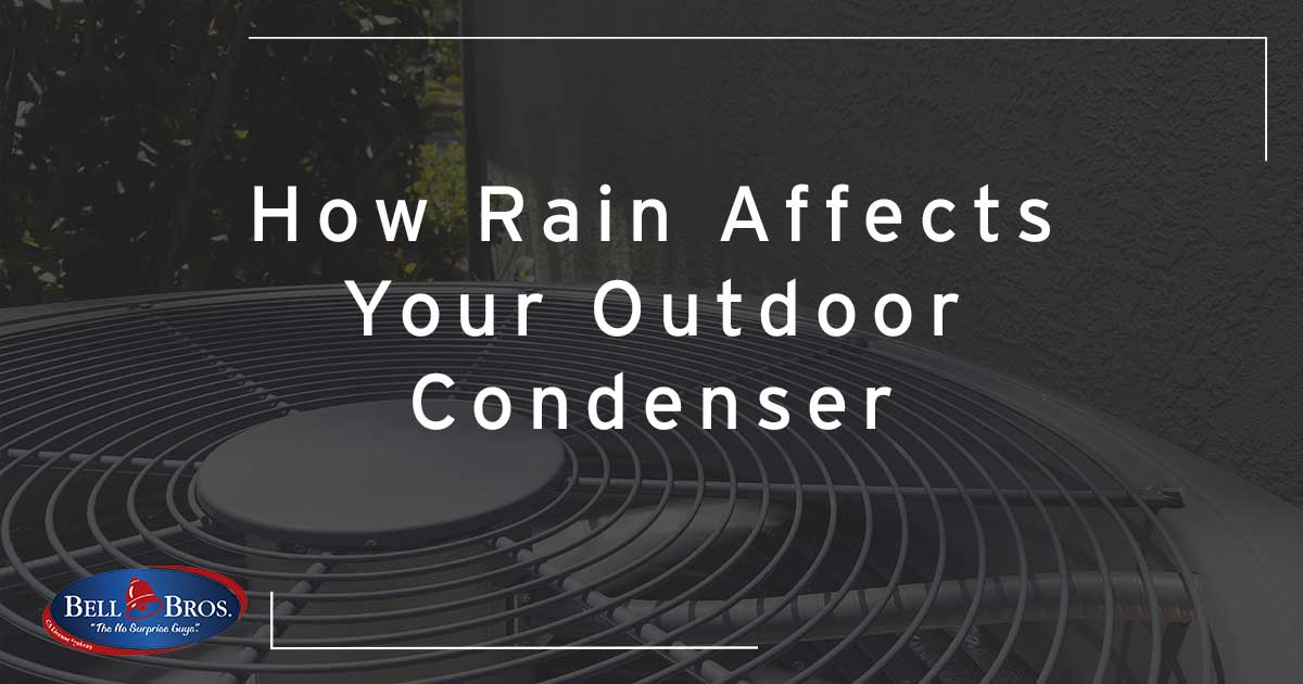 How Rain Affects Your Outdoor Condenser