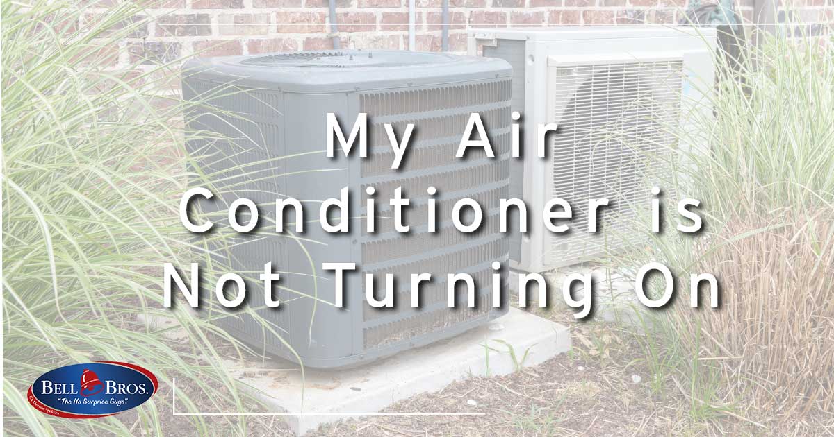 Why is my air conditioner not turning on?