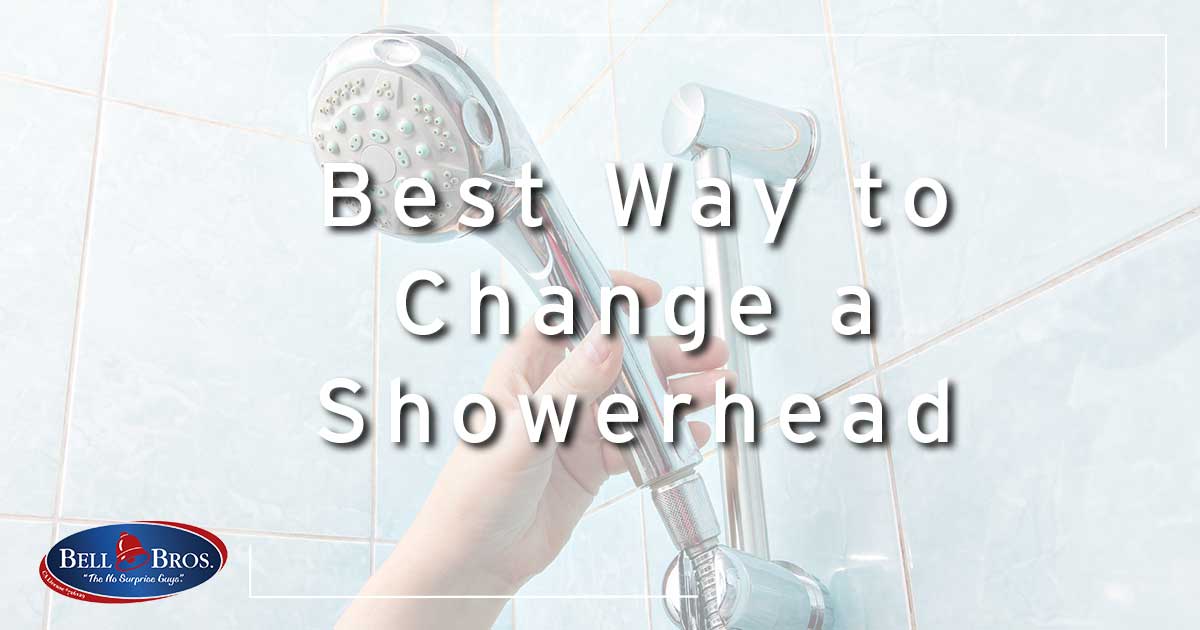 Here is the Best Way to Change a Showerhead.