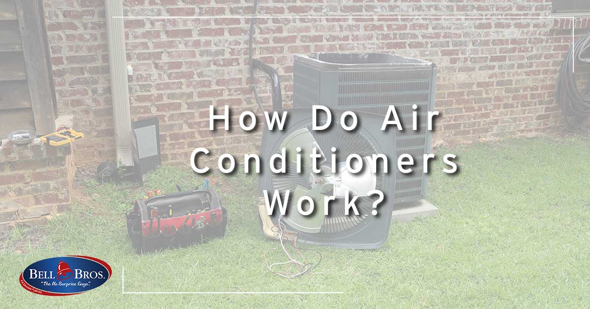 How do air conditioners work?