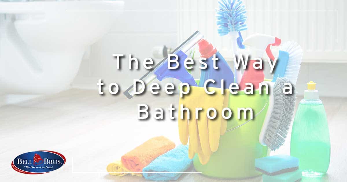 Deep Clean a Bathroom